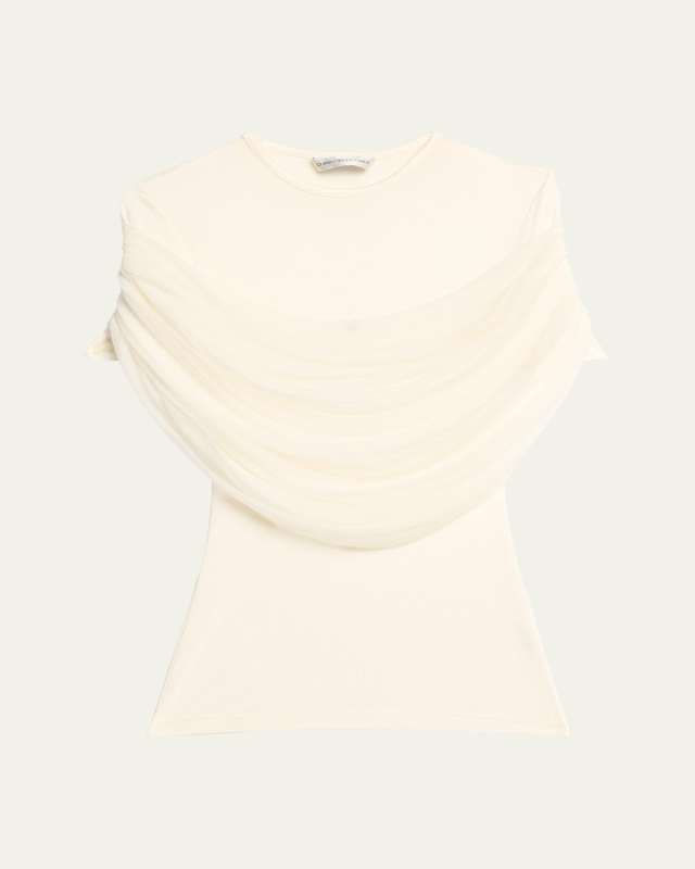 Sonora Veiled Short-Sleeve T-Shirt